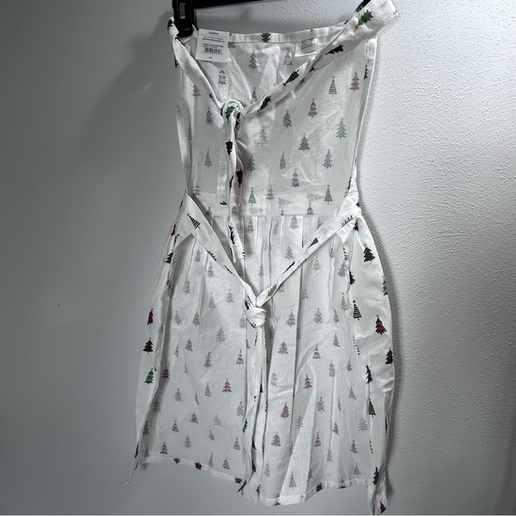 Holiday Tree Pattern Kitchen Baking Cooking Apron - Picture 4 of 9